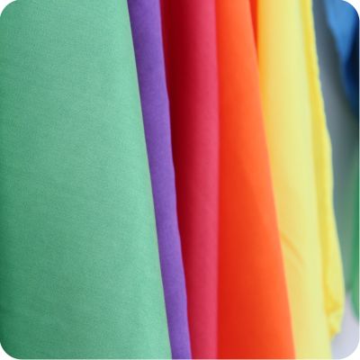 Vibrant Rainbow Play Silks