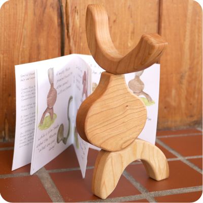 The Slow Race Wooden Toddler Puzzle and Story Booklet