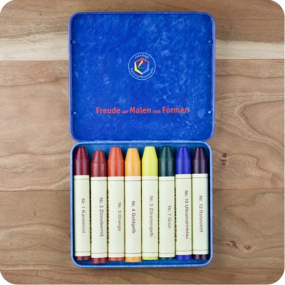 Stockmar Stick Crayons, 8 Waldorf Colors | Natural Waldorf Art Supplies at Palumba.com