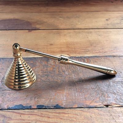 Mini Candle Snuff With Brass Finish