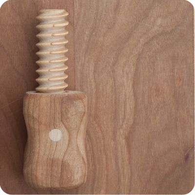 Wooden Bolt for Play Stand, Cherry 