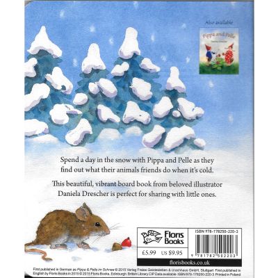 Pippa and Pelle in the Winter Snow back cover