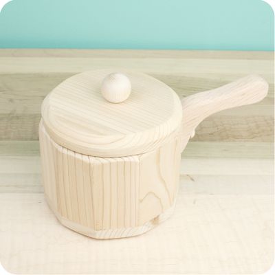 Wooden Cooking Pot by Palumba offering natural toys, wooden toys, and waldorf toys
